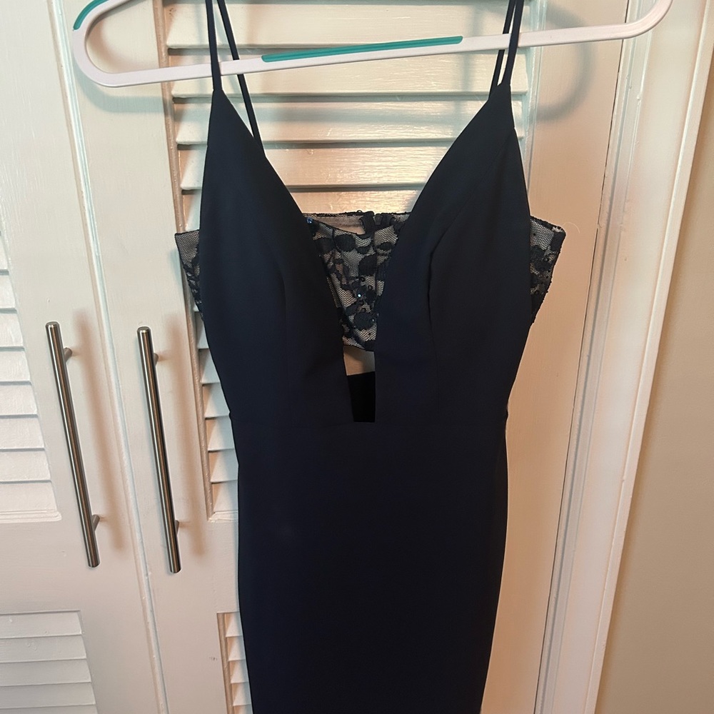 Beautiful navy cocktail dress